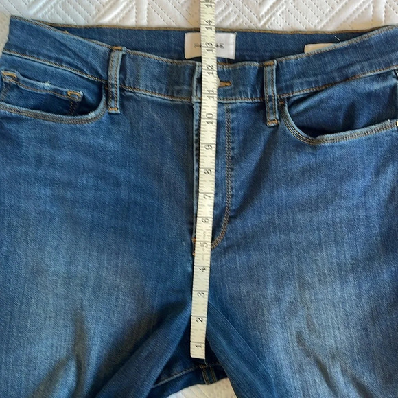 FRAME Le Palazzo High Rise Wide Leg Jeans In Orlena Size 33 - Picture 6 of 14